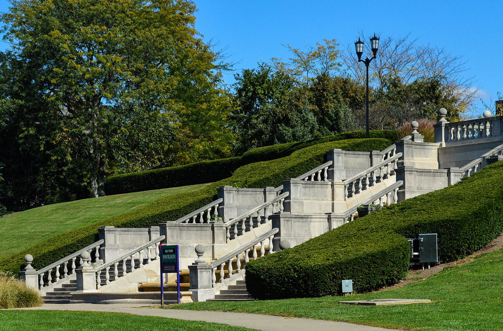 Ault Park Pavillion Stairs by Jennifer Smith